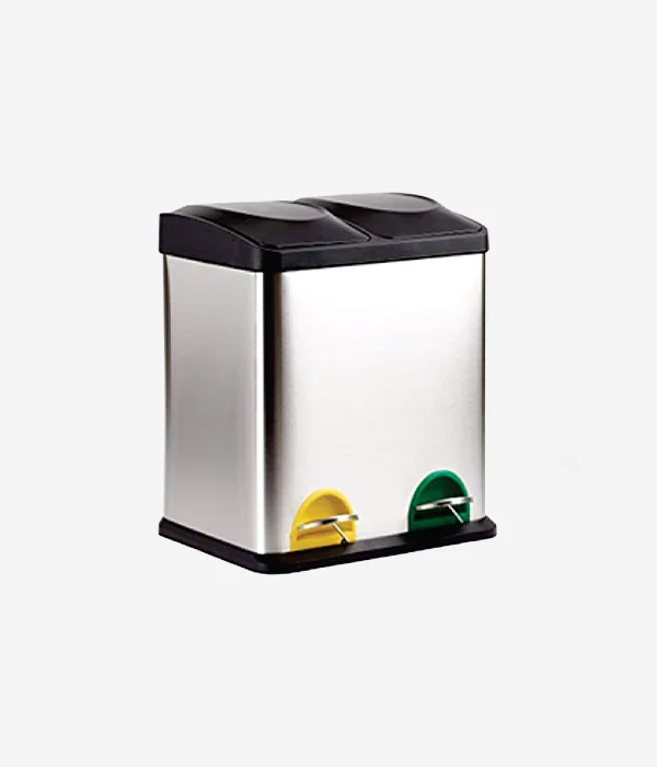 2 Compartment Dustbin